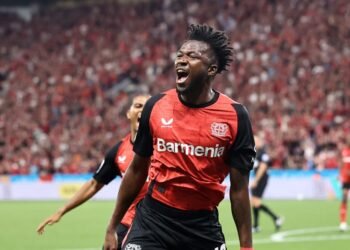 Edmond Tapsoba, jogador do Eintrach Frankfurt