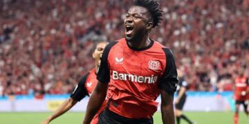 Edmond Tapsoba, jogador do Eintrach Frankfurt